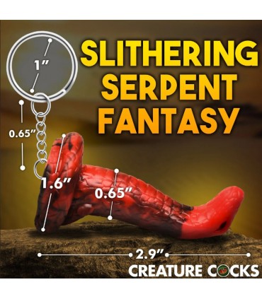 PORTACHIAVI IN SILICONE KING COBRA