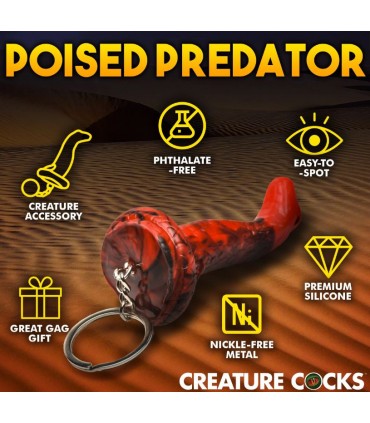 PORTACHIAVI IN SILICONE KING COBRA