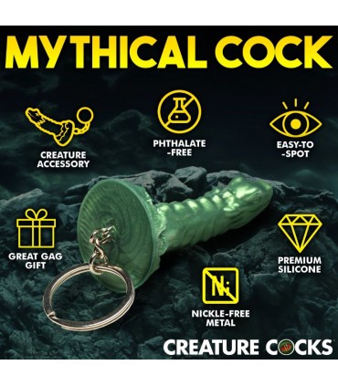 PORTE-CLÉS MONSTRE EN SILICONE