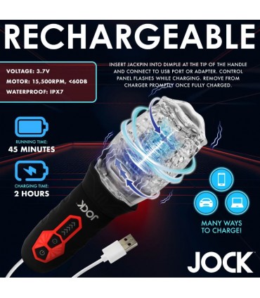 MASTURBADOR SUBE Y BAJA Y ROTADOR USB