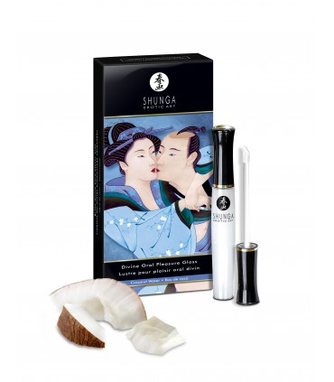 SHUNGA ORAL PLEASURE COCONUT GLOSS 10ML