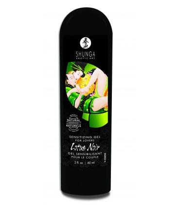 GEL COUPLE LOTUS NOIR