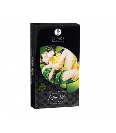 GEL COUPLE LOTUS NOIR