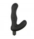 PLUG VIBRADOR NEGRO C/ ESTIMULADOR PERINEAL