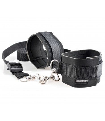 CUFF & TETHER SET BLACK
