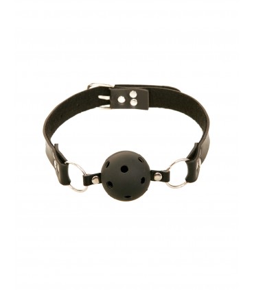 BREATHABLE BALL GAG BLACK
