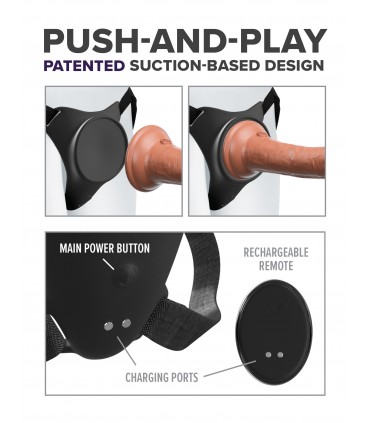 G-SPOT PRO HARNESS BLACK