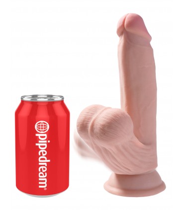7" TRIPLE DENSITY COCK WITH SWINGING BALLS LIGHT
