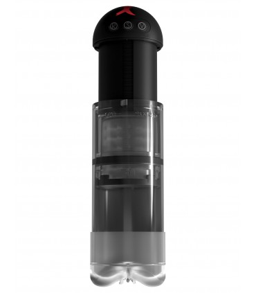 EXTENDER PRO VIBRATING PIPEDREAM - PUMP CLEAR/BLACK