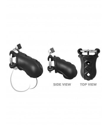 EXTREME SILICONE COCK BLOCKER BLACK