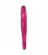 DILDO DOBLE SLIM STICK 33 CM ROSA