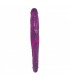 DILDO DOBLE SLIM STICK 33 CM MORADO