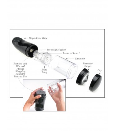 MEGA-BATOR ASS BLACK/ CLEAR