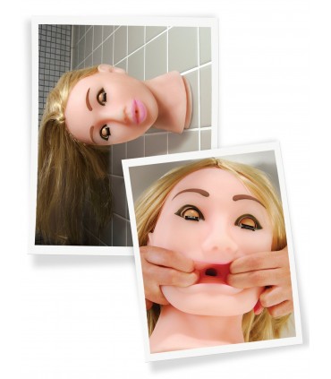 MÉGA MASTURBATEUR FUCK MY FACE - BLONDE LUMIÈRE