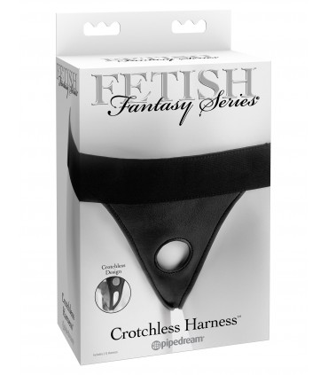 CROTCHLESS HARNESS BLACK