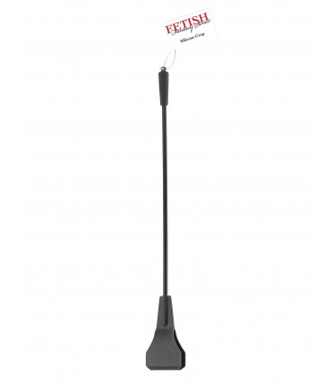 SILICONE CROP BLACK