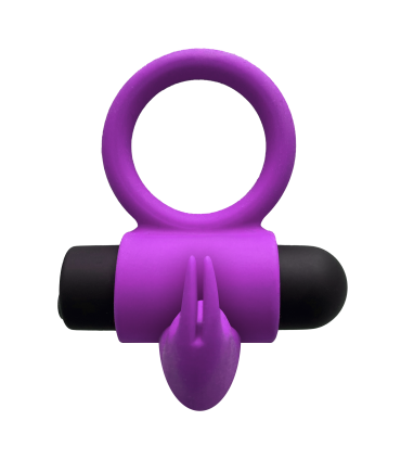 ANILLO VIBRADOR E9 MORADO RECARGABLE