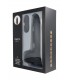 REALISTISCHER UP & DOWN-VIBRATOR „R13“ SCHWARZ 20 CM MIT FERNBEDIENUNG
