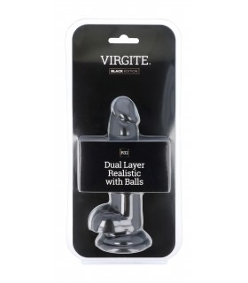 DOPPIO STRATO REALISTICO 17CM CON SFERE R32 NERE