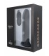 VIBRATORE REALISTICO R15 NERO 16,5 CM CON TELECOMANDO