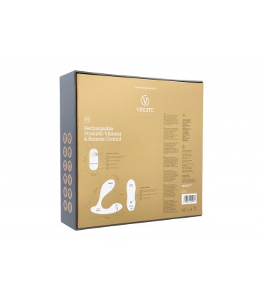 VIBRATORE PROSTATICO P5 CON TELECOMANDO