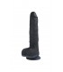 VIBRATORE UP & DOWN REALISTICO "R14" NERO 23CM CON TELECOMANDO