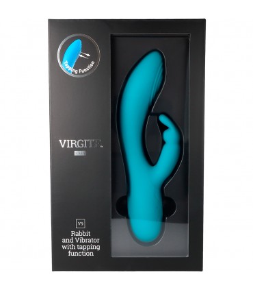 VIBRATORE RICARICABILE V9 BLU