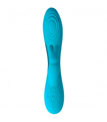 VIBRATORE RICARICABILE V9 BLU