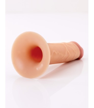 STRAP-ON CAVO IN SILICONE DA 6" - DOPPIA DENSITÀ
