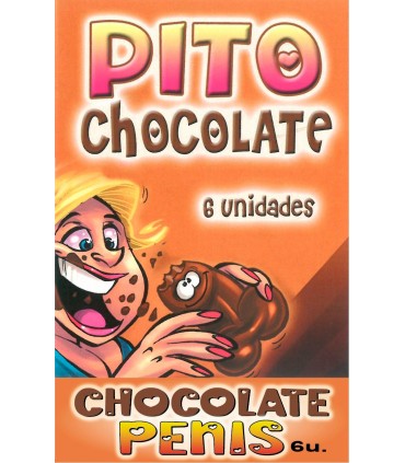 COFFRET COMIC DE 6 PITO CHOCOLAT NOIR