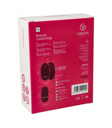 HUEVO VIBRADOR G6 RECARGABLE MORADO