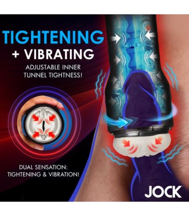 JOCK TIGHTENING VIBRATOR MASTURBATOR