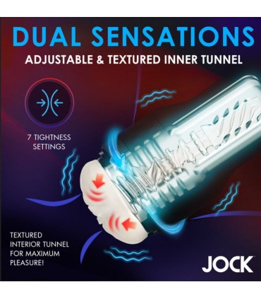 JOCK TIGHTENING VIBRATOR MASTURBATOR