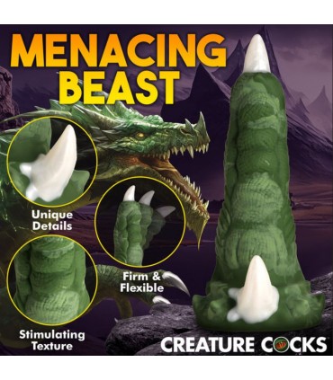 DILDO SILICONA DRAGON CLAW