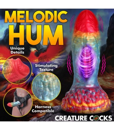 VIBRADOR SILICONA RAINBOW PHOENIX