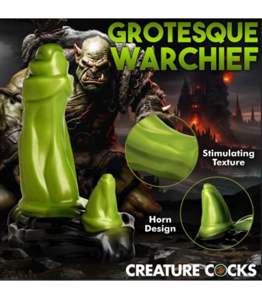 DILDO IN SILICONE ORCO
