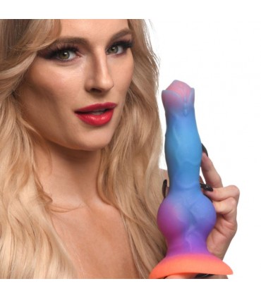 DILDO CAZZO SPAZIALE GLOW-IN-THE-DARK ALIEN DIL