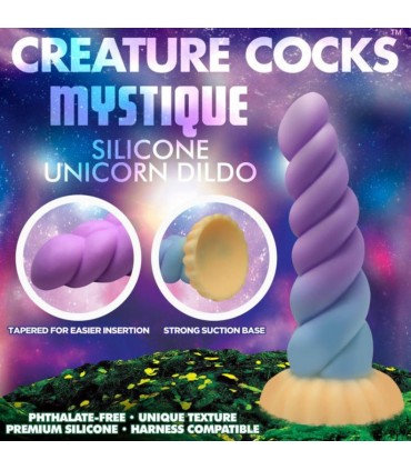 MYSTIKER EINHORN-SILIKON-DILDO