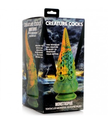 DILDO IN SILICONE TENTACOLATO MONSTROPUS