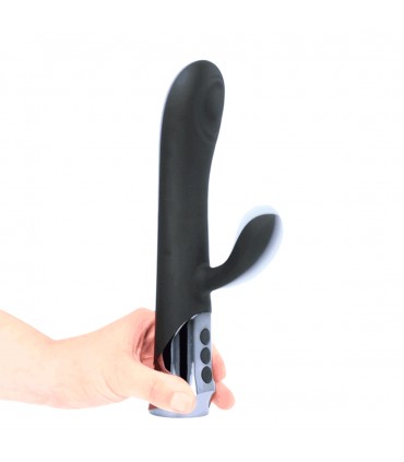 HAVANA WIEDERAUFLADBARER SILIKONVIBRATOR MIT ANSCHLAGKANINCHEN UND ANSCHLAGWELLE