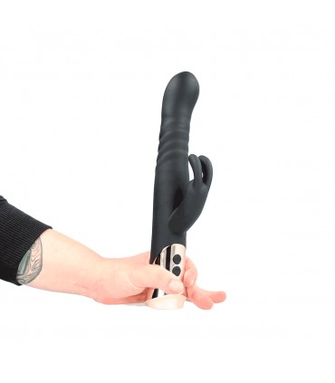 LIONHEAD WIEDERAUFLADBARER SCHUB- UND ROTIERENDER KANINCHENVIBRATOR