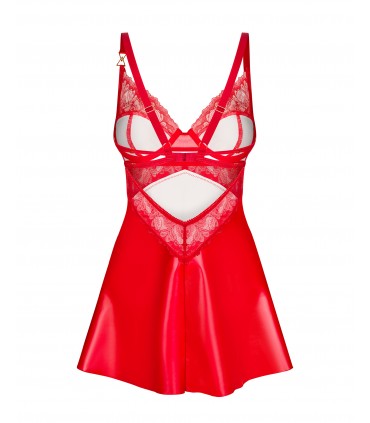 ALIOSA CHEMISE & THONG  L/XL
