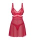 CUPIDE DESIR BABYDOLL & THONG  L/XL