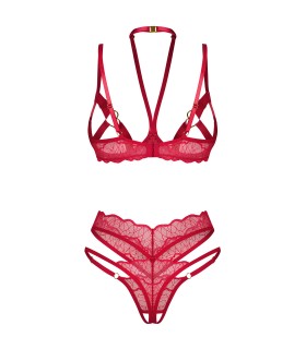 CUPIDE DESIR 2-PCS CROTCHLESS SET  L/XL