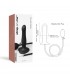 BOUCHON GODE GONFLABLE EN SILICONE NOIR