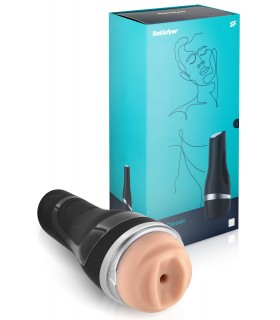 SATISFYER MASTURBADOR MEN CLASSIC PLATA