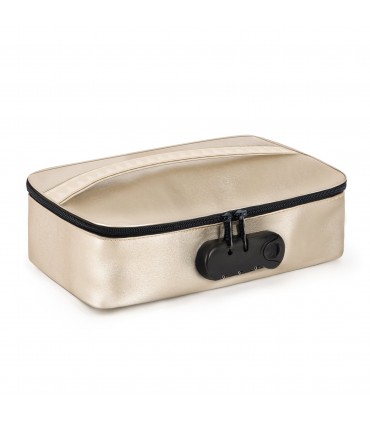 BORSA PER GIOCATTOLI SCATOLA DISCRETA ORO