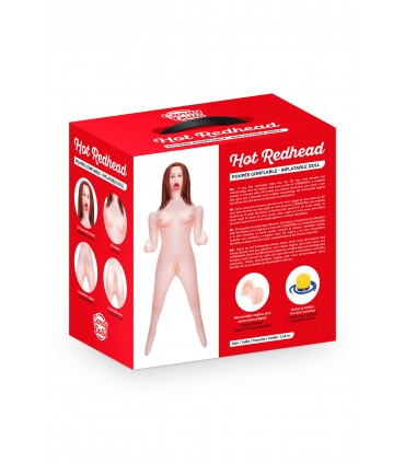 HOT REDHEAT INFLATABLE DOLL