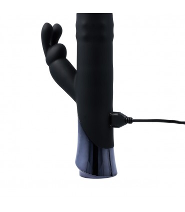 VIBRATORE CONIGLIO RICARICABILE SILVER FOX SPINTA E ROTANTE
