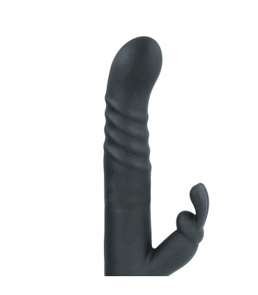 VIBRATORE CONIGLIO RICARICABILE SILVER FOX SPINTA E ROTANTE